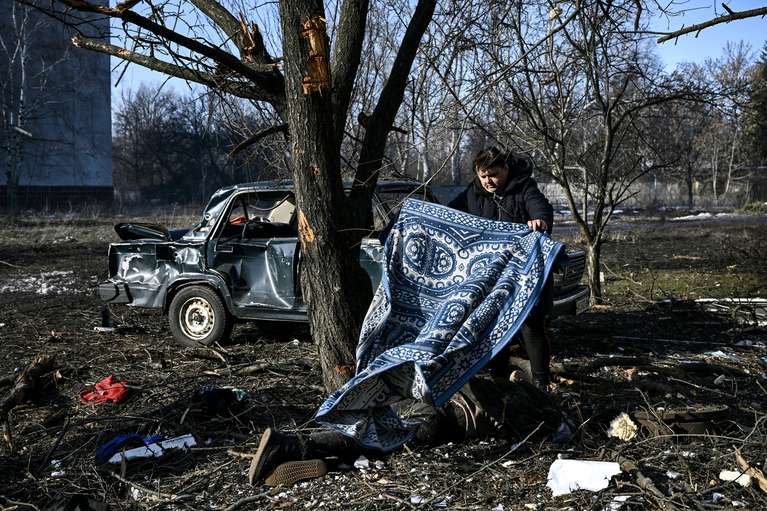 Al menos 57 ucranianos muertos y 169 heridos por ataque ruso