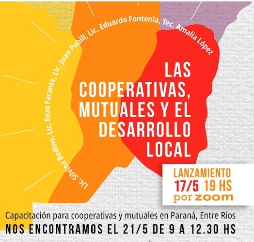 Capacitación Gratuita «Las cooperativas mutuales y el desarrollo local»