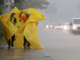 Lluvia histórica en el sur de Florida, grandes inundaciones