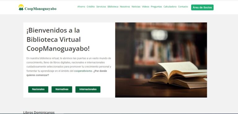 CoopManoguayabo lanza biblioteca virtual