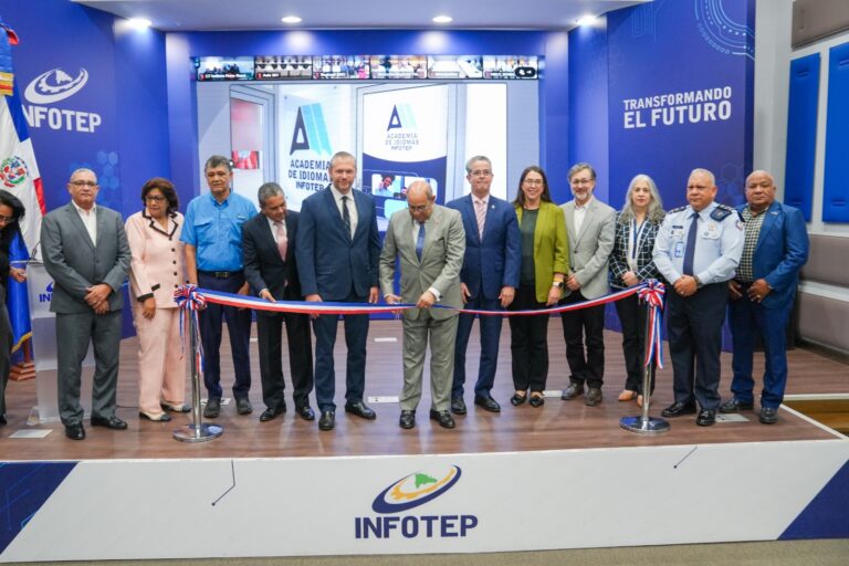 INFOTEP inaugura Academia de Idiomas para impulsar empleabilidad y competitividad en sectores clave de la economía